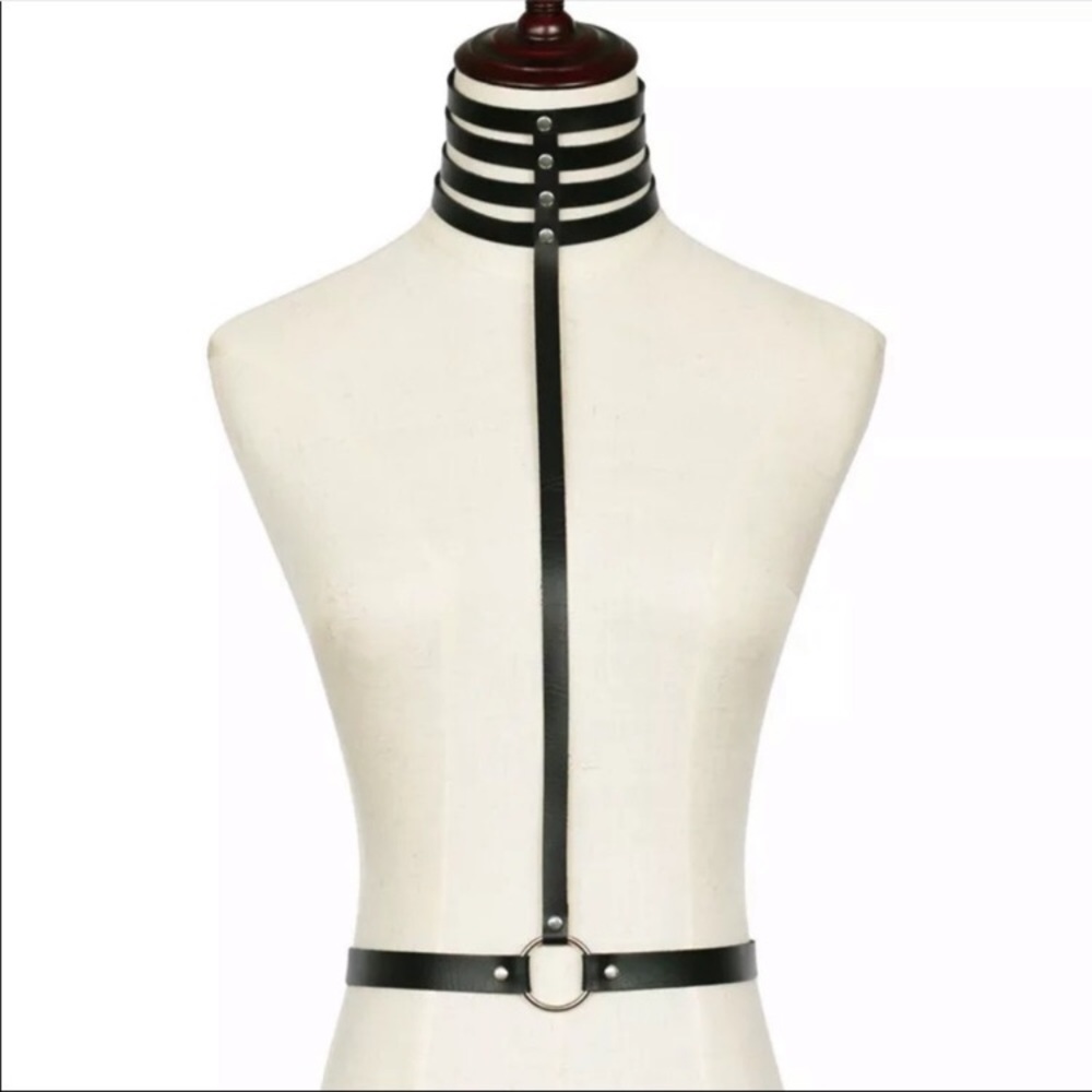 Body Harness with Choker